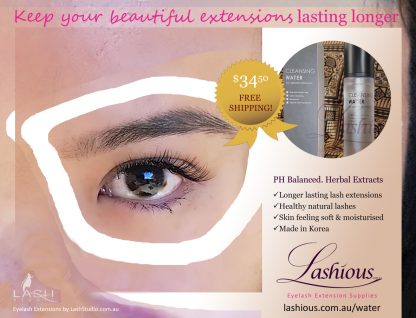 BL Cleansing Water - use for longer lasting eyelash extensions and healthier natural lashes.